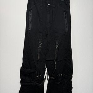 Necessary Evil Black Cargo Pants